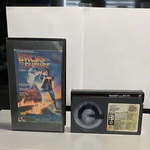 Rare Betamax Back to the Future BetaTape